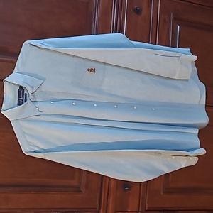 Ralph Lauren Denim Look Blue Men's Long Sleeve Shirt size L